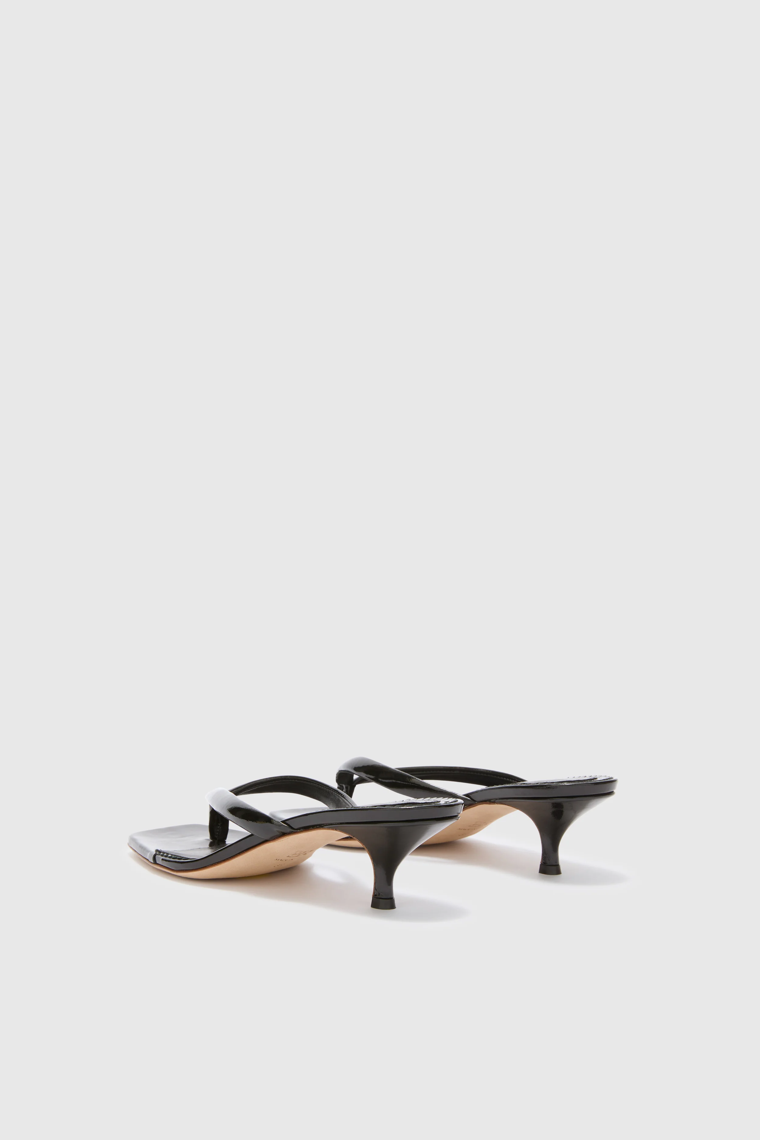 Chic thong sandal with 5 cm heel - Image 3