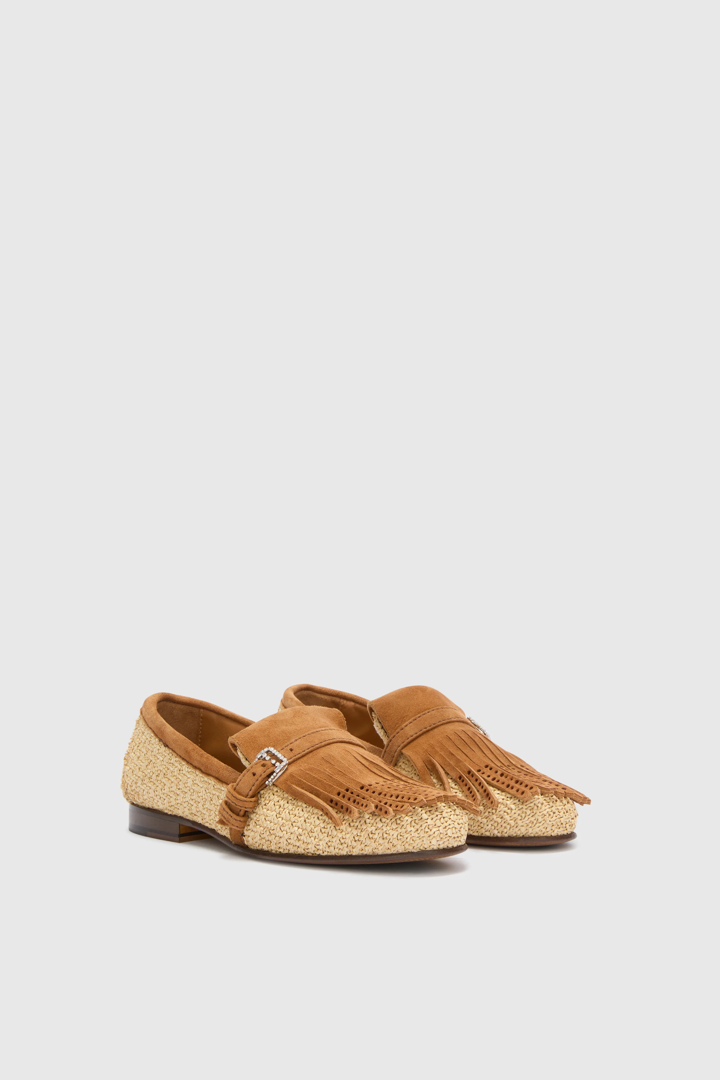 College loafer in woven raffia - Image 2