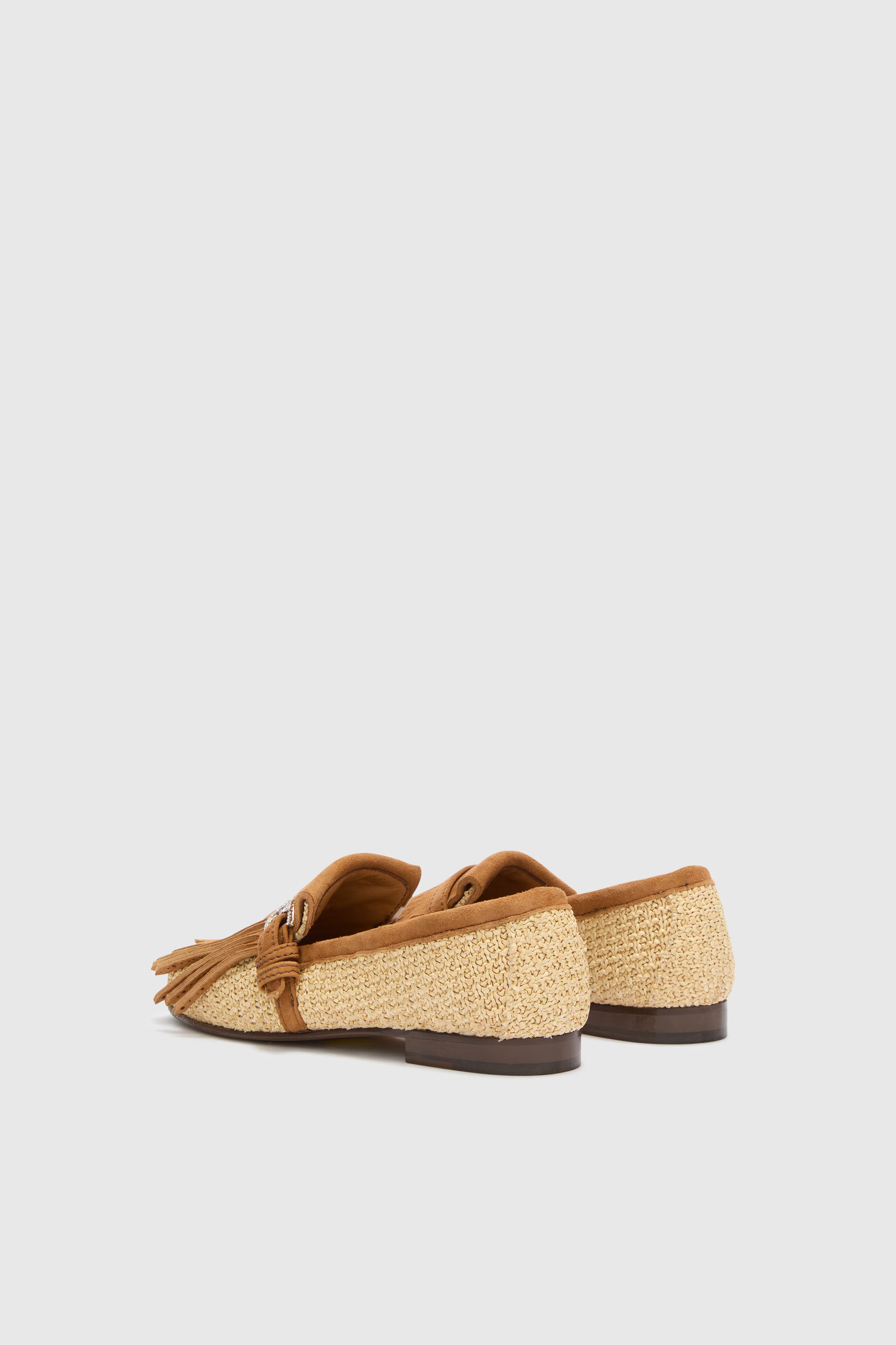 College loafer in woven raffia - Image 3