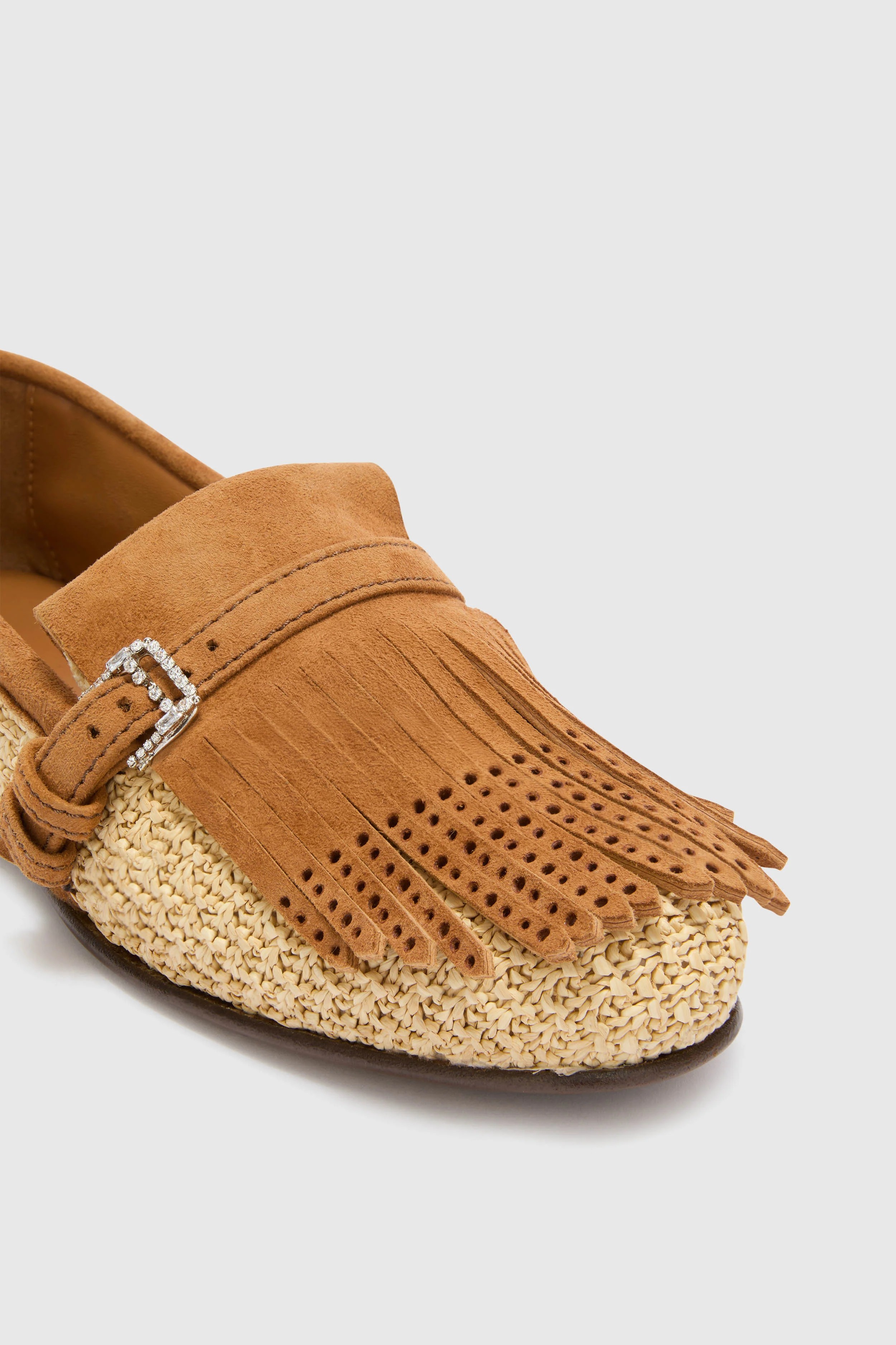 College loafer in woven raffia - Image 4