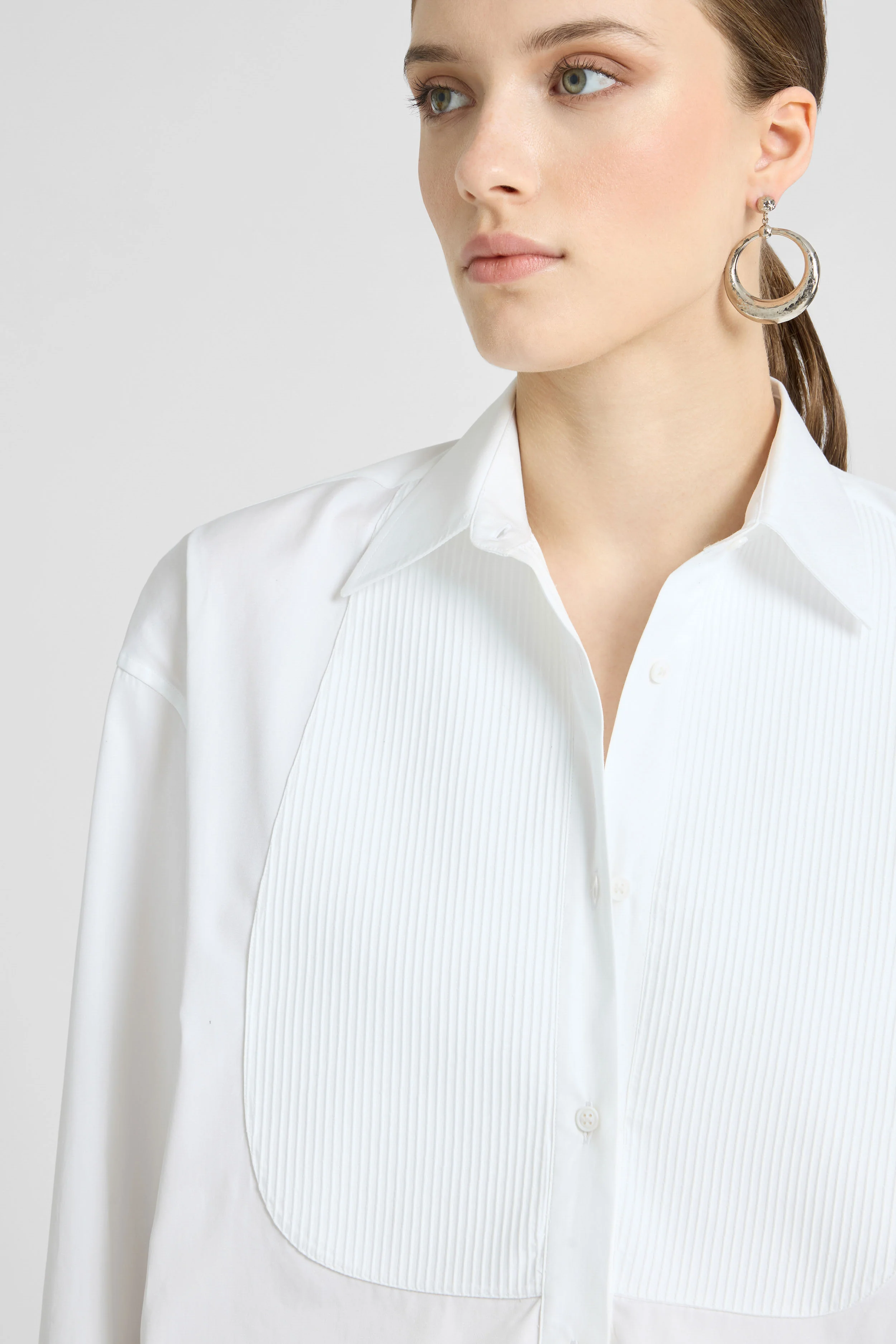 Cotton poplin shirt - Image 4