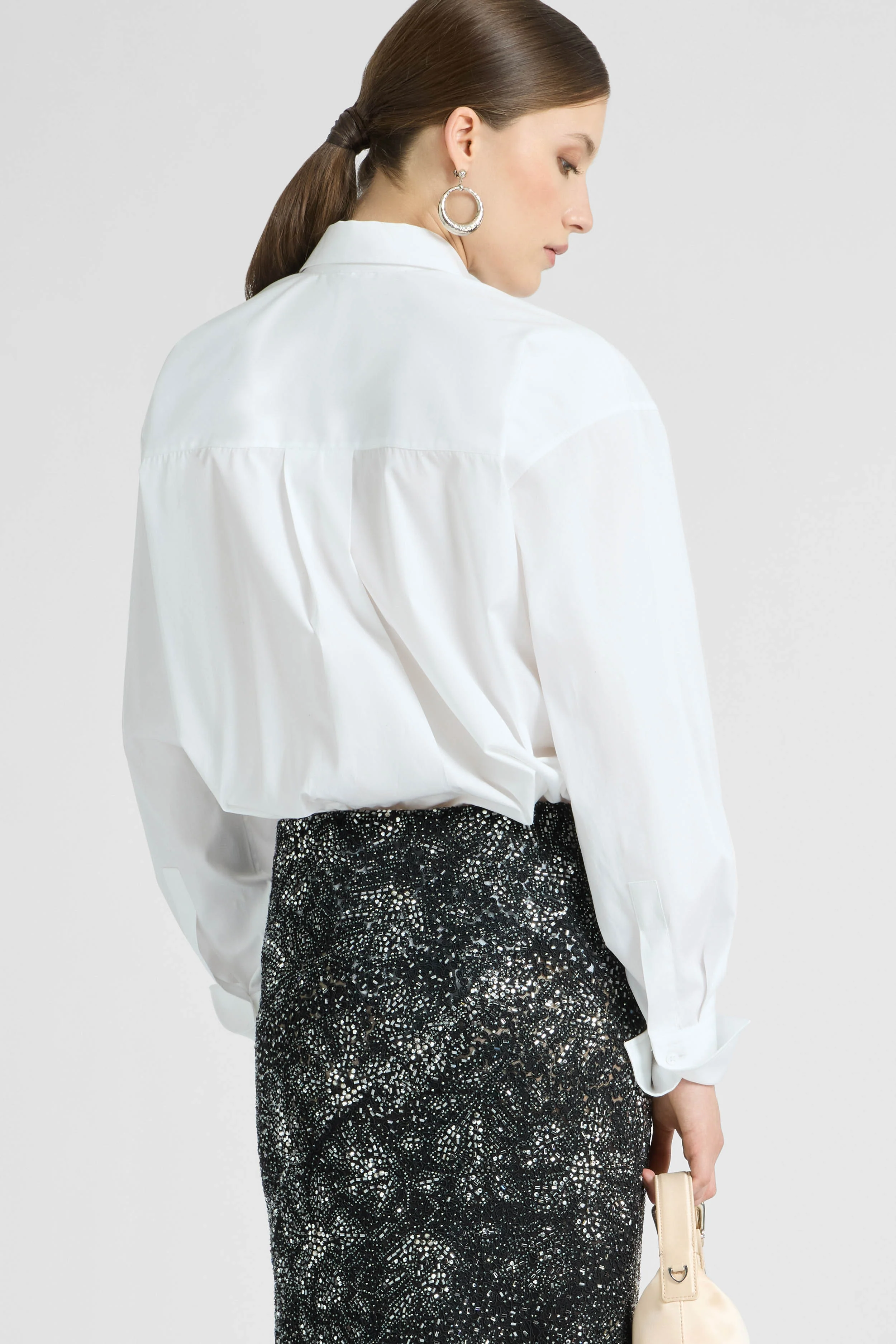 Cotton poplin shirt - Image 5