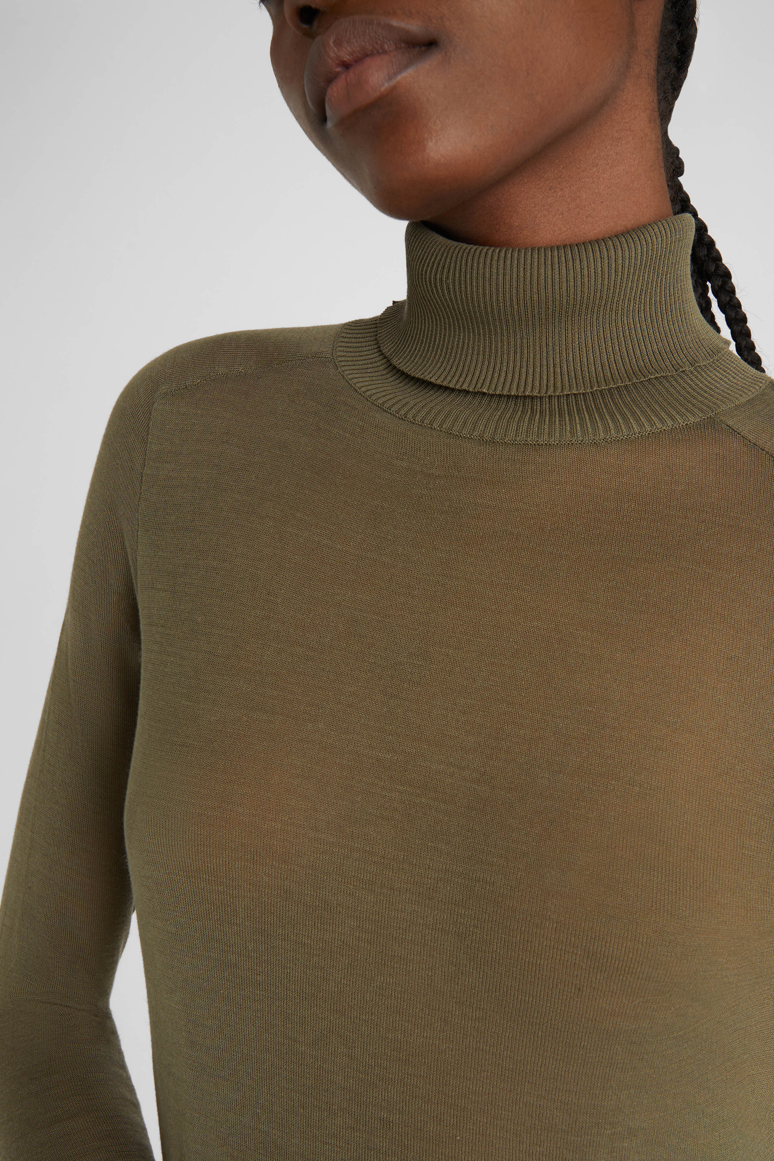 Cotton turtleneck jumper - Image 3