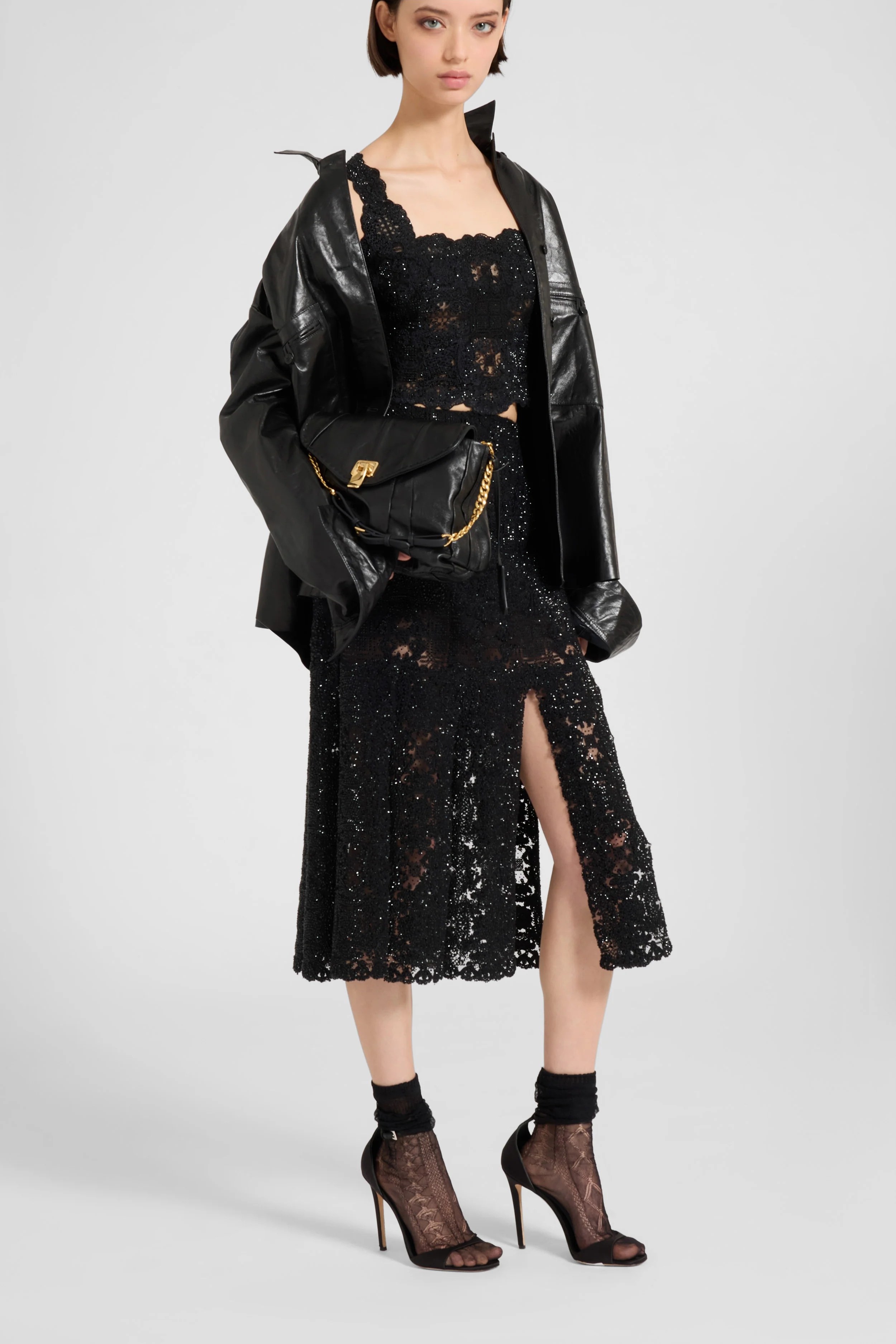 Lamb leather shirt - Image 3