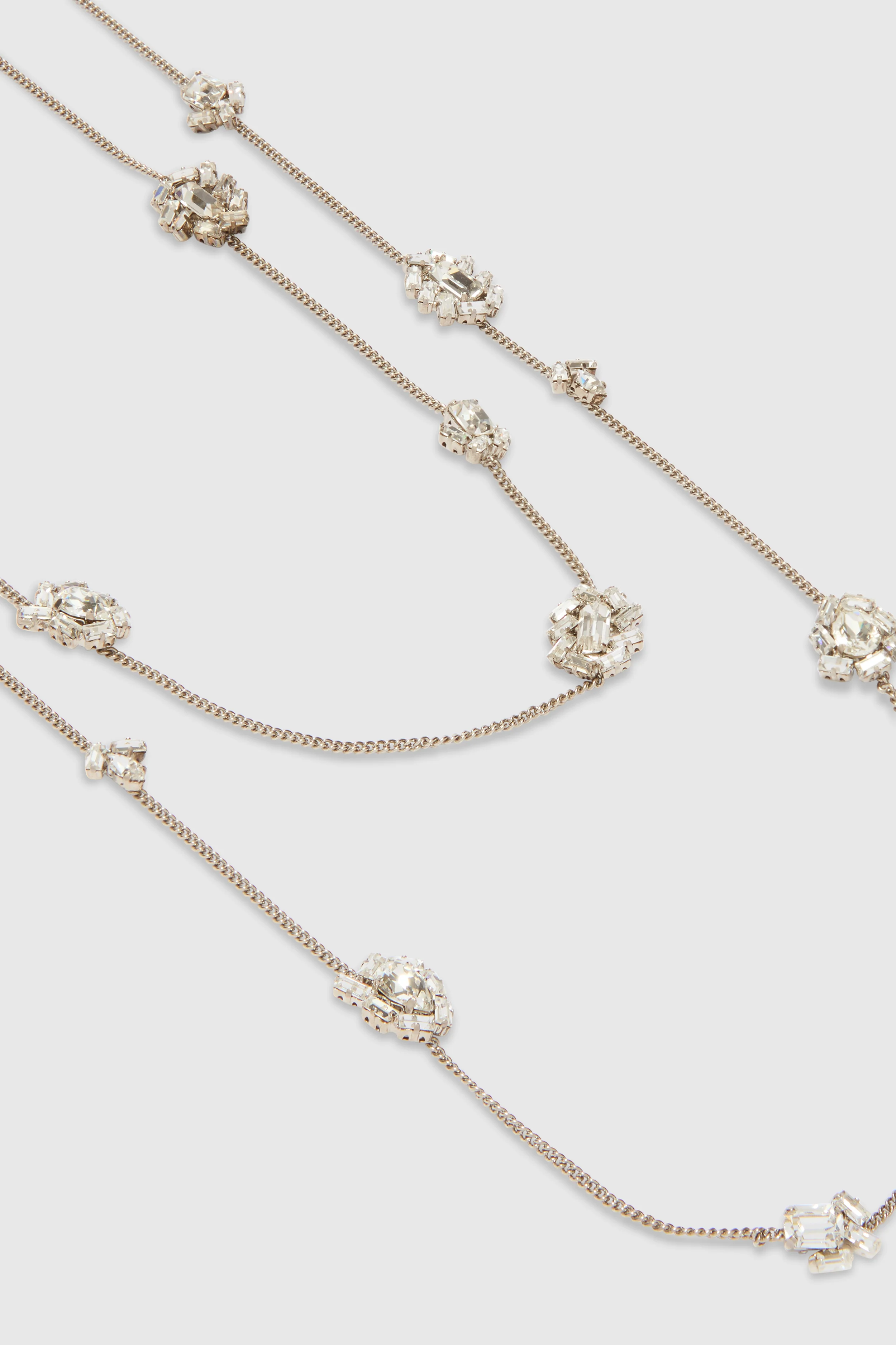 Multistrand necklace with daisy pendants - Image 3