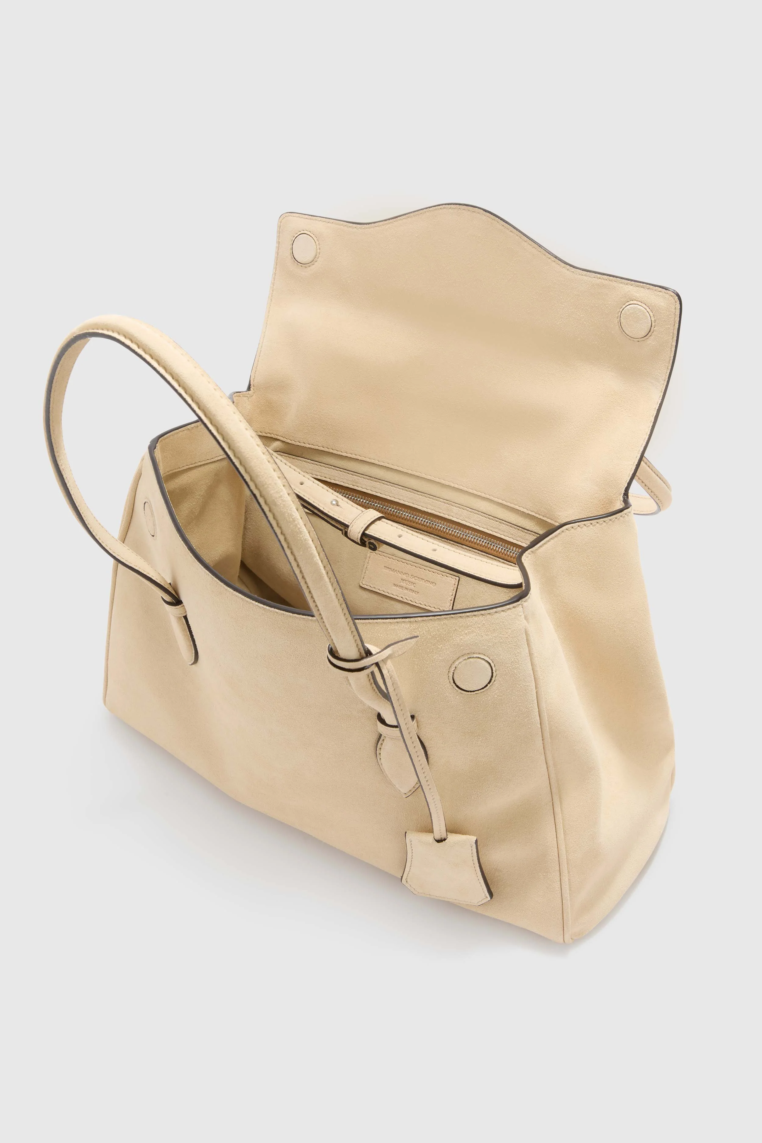 Music bag in soft suede calf leather - Image 4