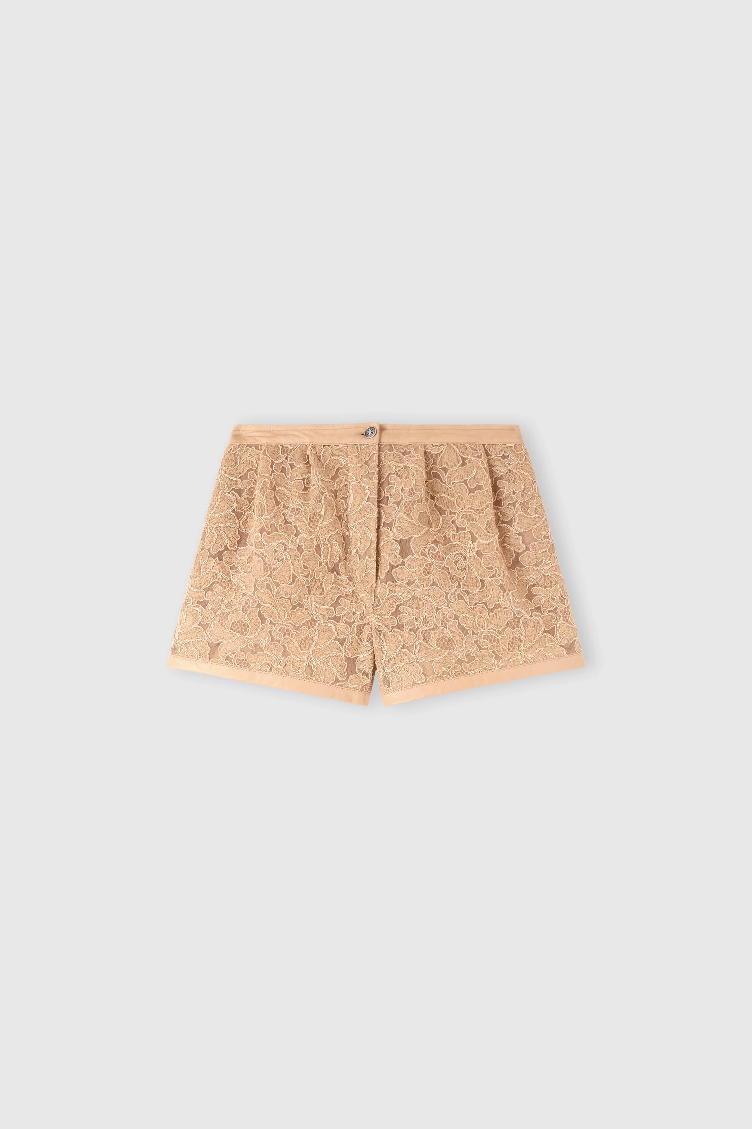 Rebrodé lace shorts