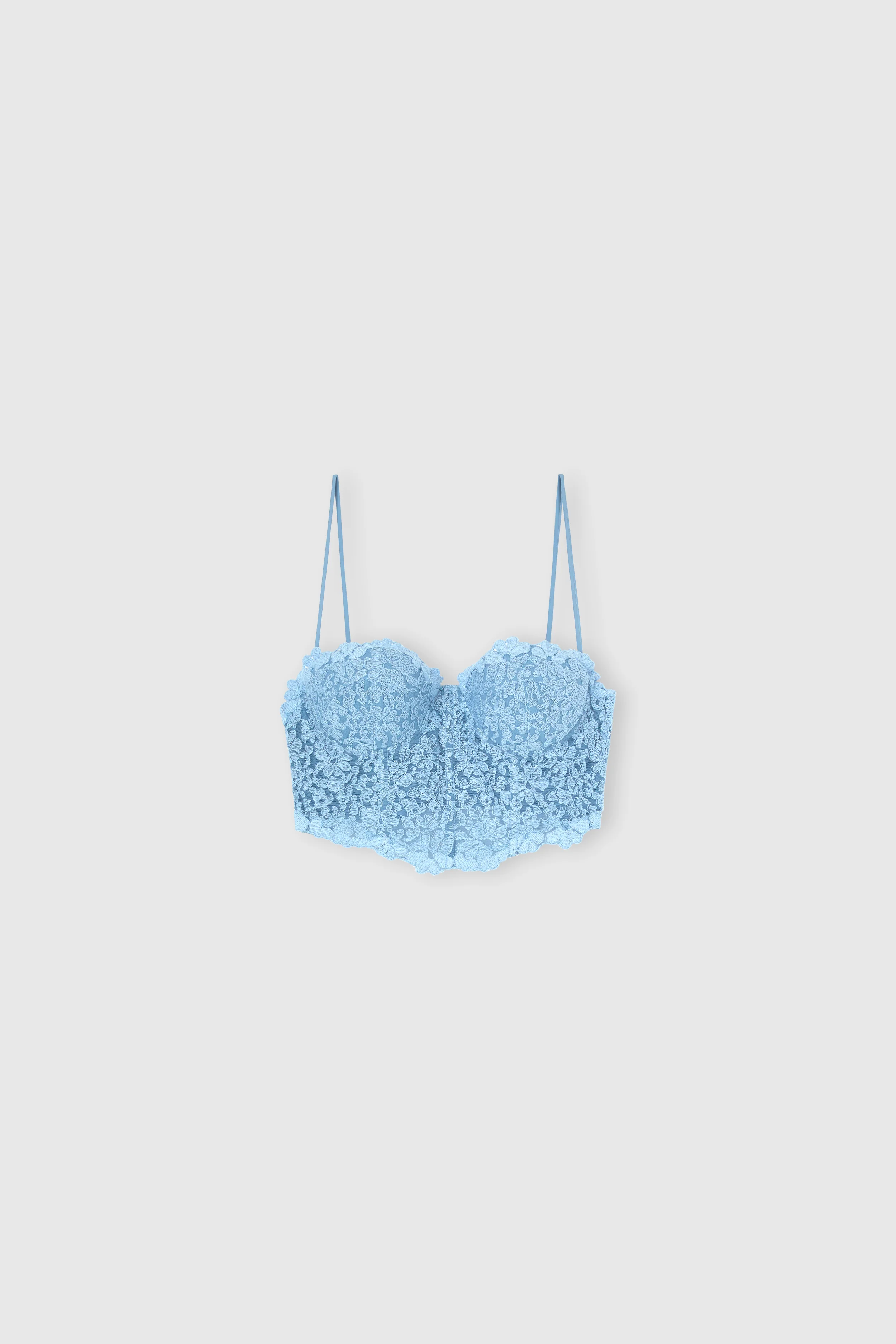 Structured Bustier in Chantilly Lace